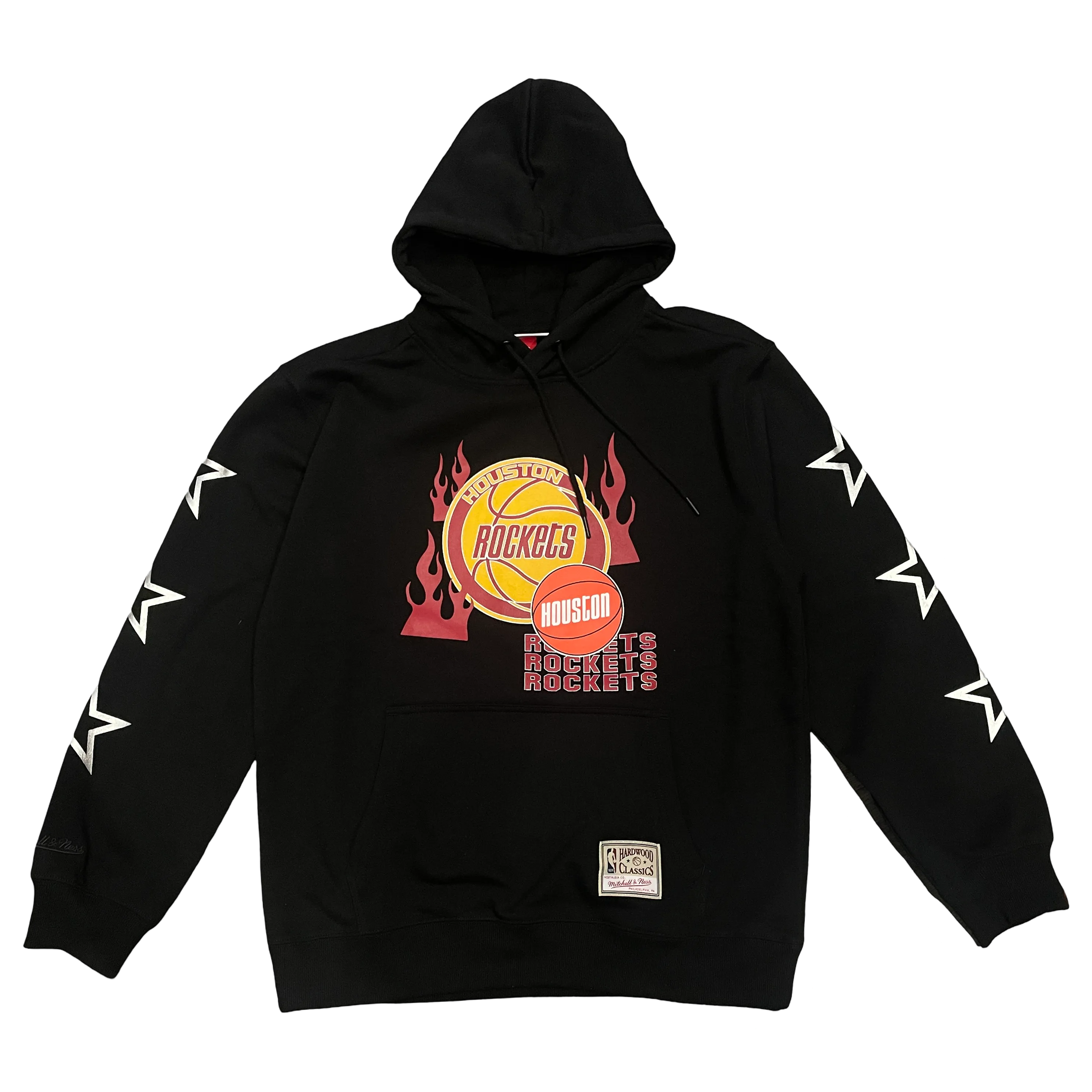 Men's Houston Rockets Mitchell & Ness HWC Oversized Hoodie