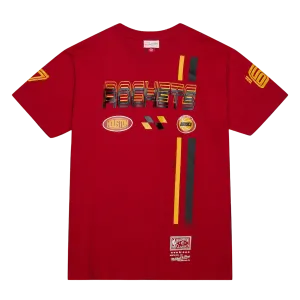 Men's Houston Rockets Mitchell & Ness HWC Speedway Blurred T-Shirt