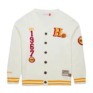 Men's Houston Rockets Mitchell & Ness HWC Sswagger Cardigan Sweatshirt