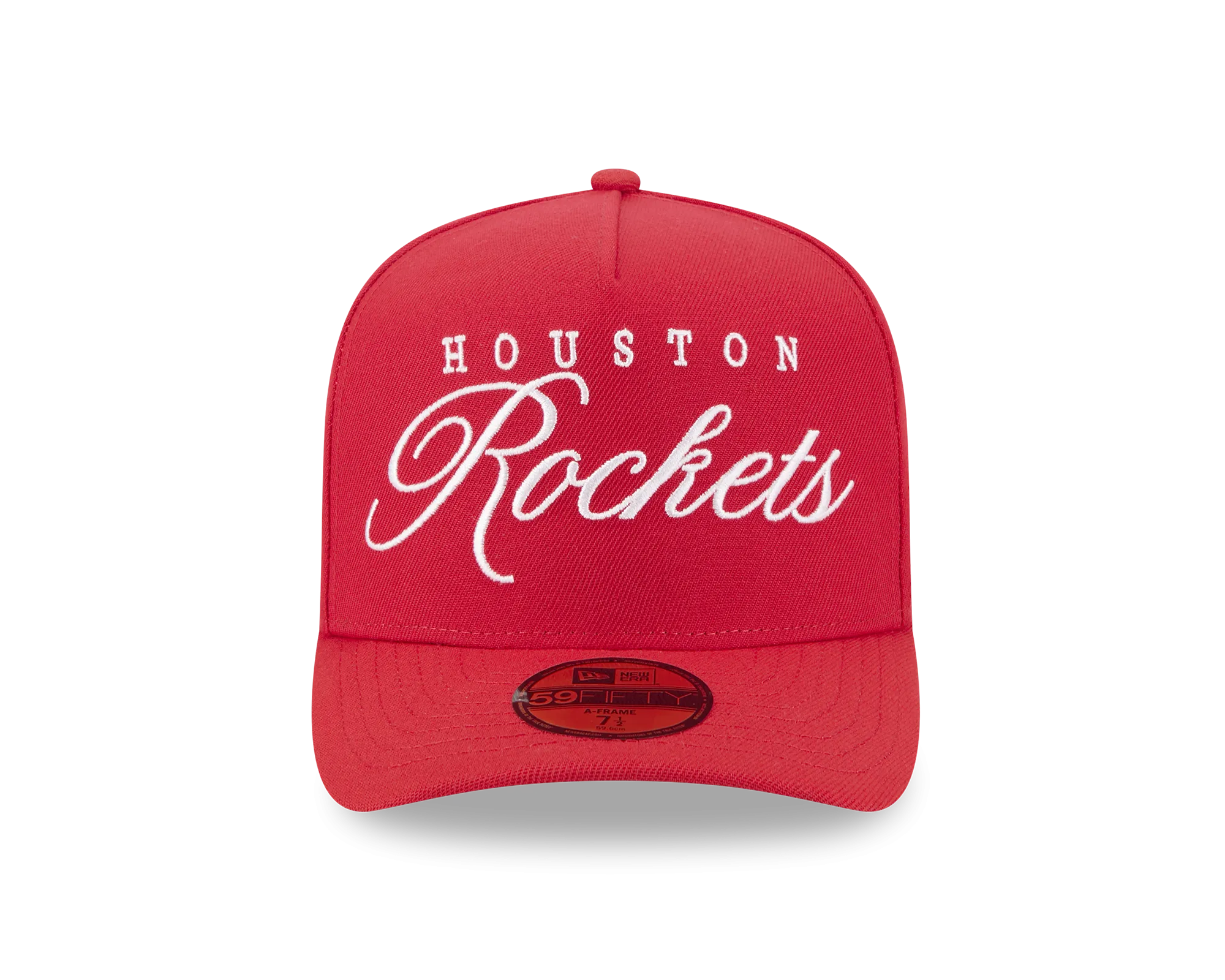 Men's Houston Rockets New Era 59FIFTY A-Frame 2025 NBA Draft Fitted Cap
