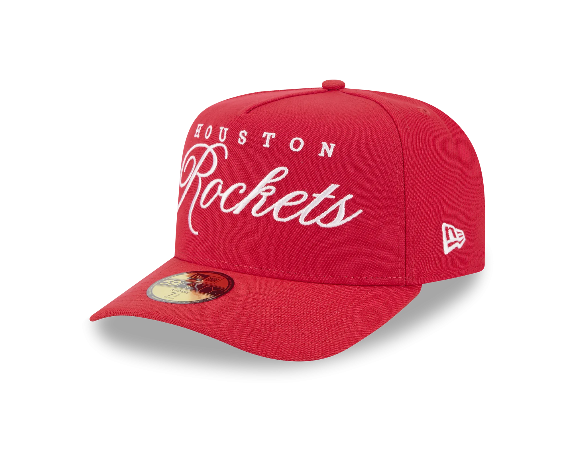 Men's Houston Rockets New Era 59FIFTY A-Frame 2025 NBA Draft Fitted Cap