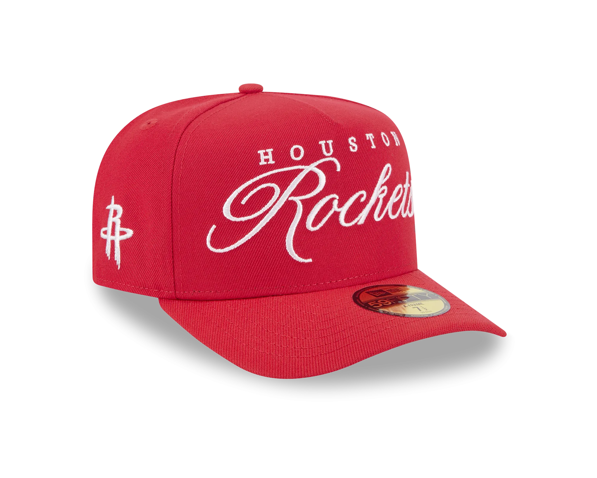 Men's Houston Rockets New Era 59FIFTY A-Frame 2025 NBA Draft Fitted Cap