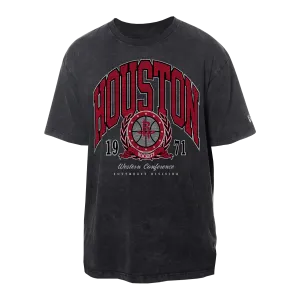 Men's Houston Rockets New Era Faded T-Shirt
