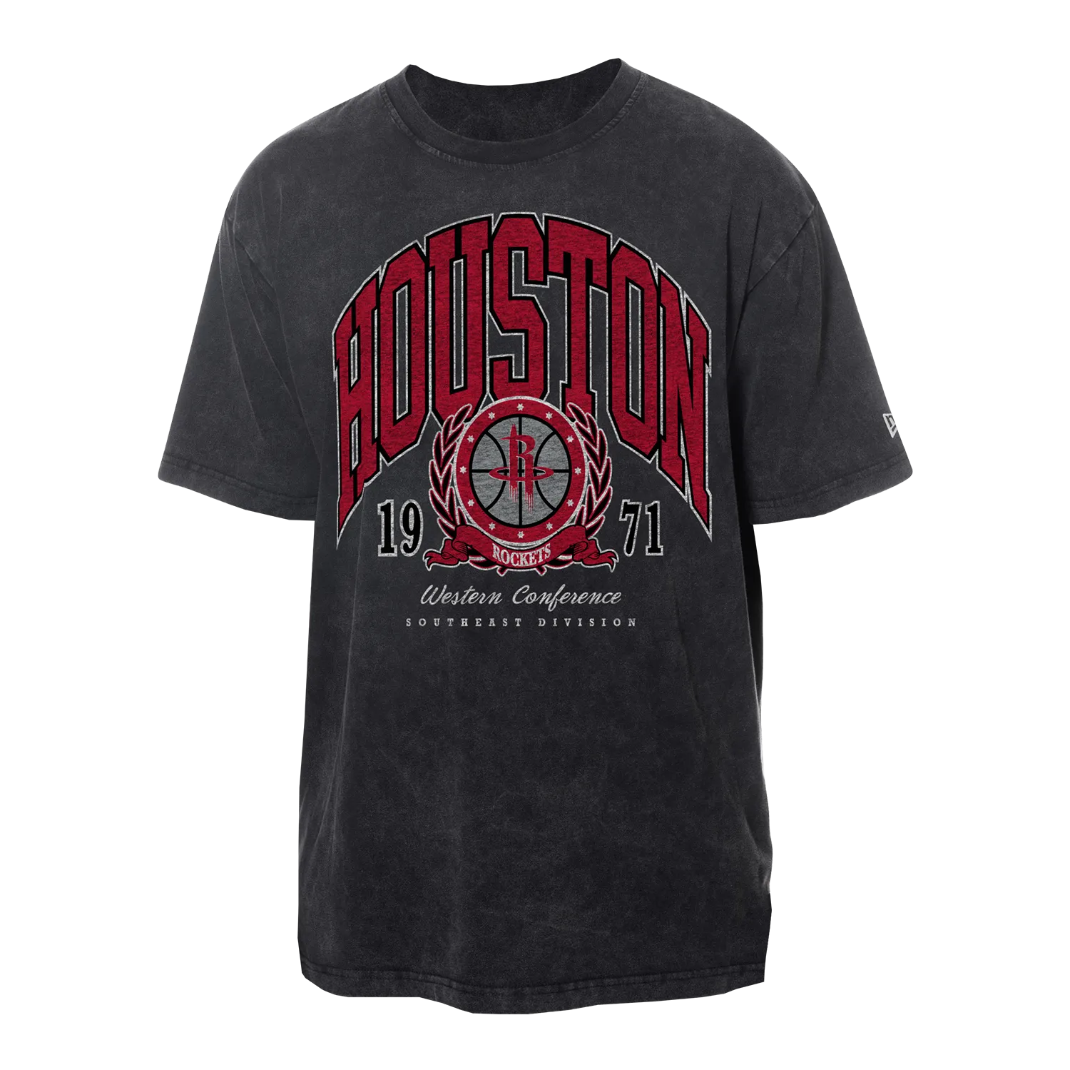 Men's Houston Rockets New Era Faded T-Shirt