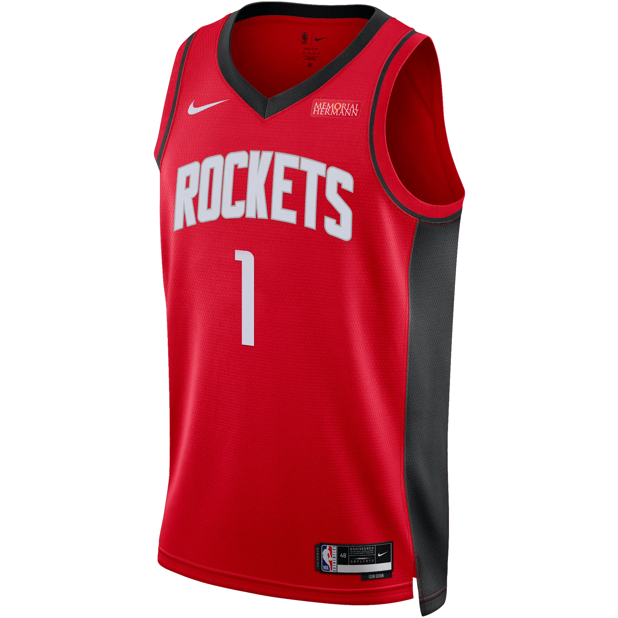 Men's Houston Rockets Nike Amen Thompson Icon Edition Swingman Jersey