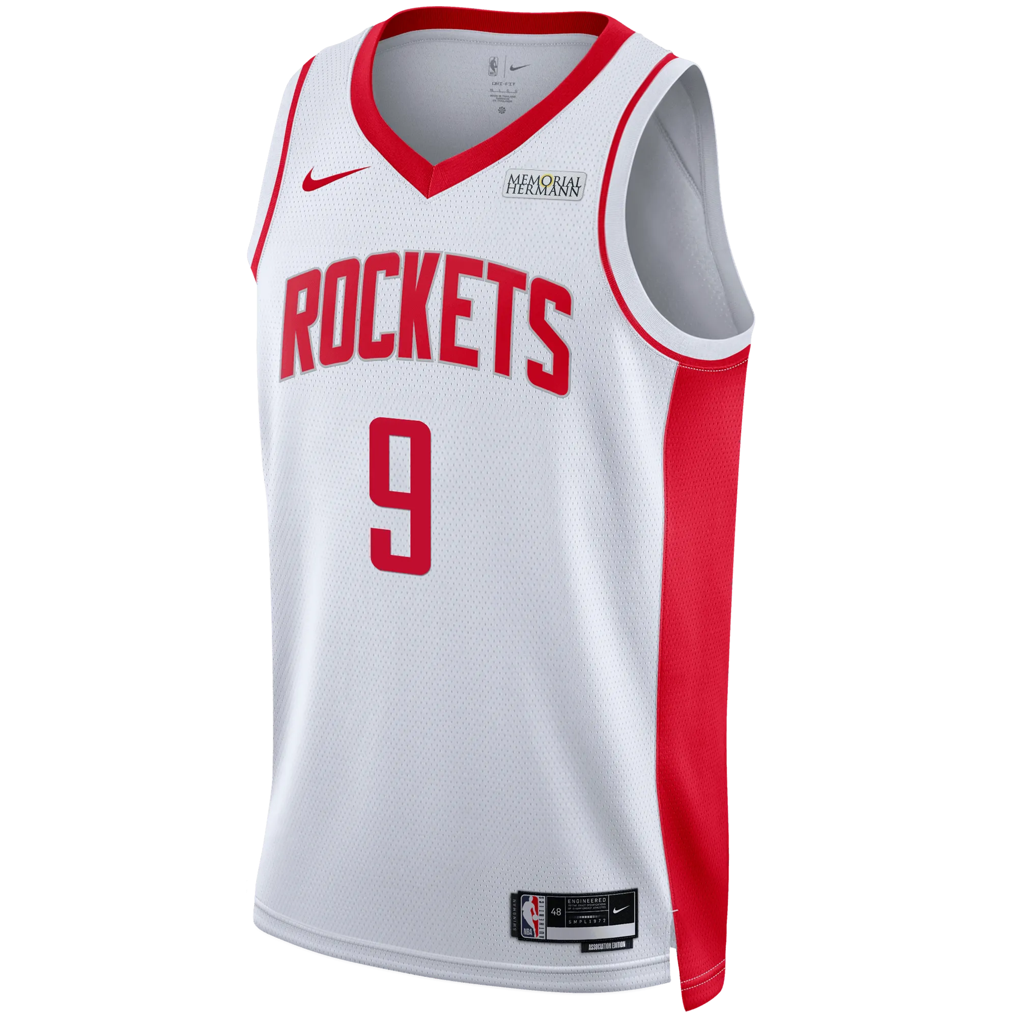 Men's Houston Rockets Nike Dillon Brooks Association Edition Swingman Jersey