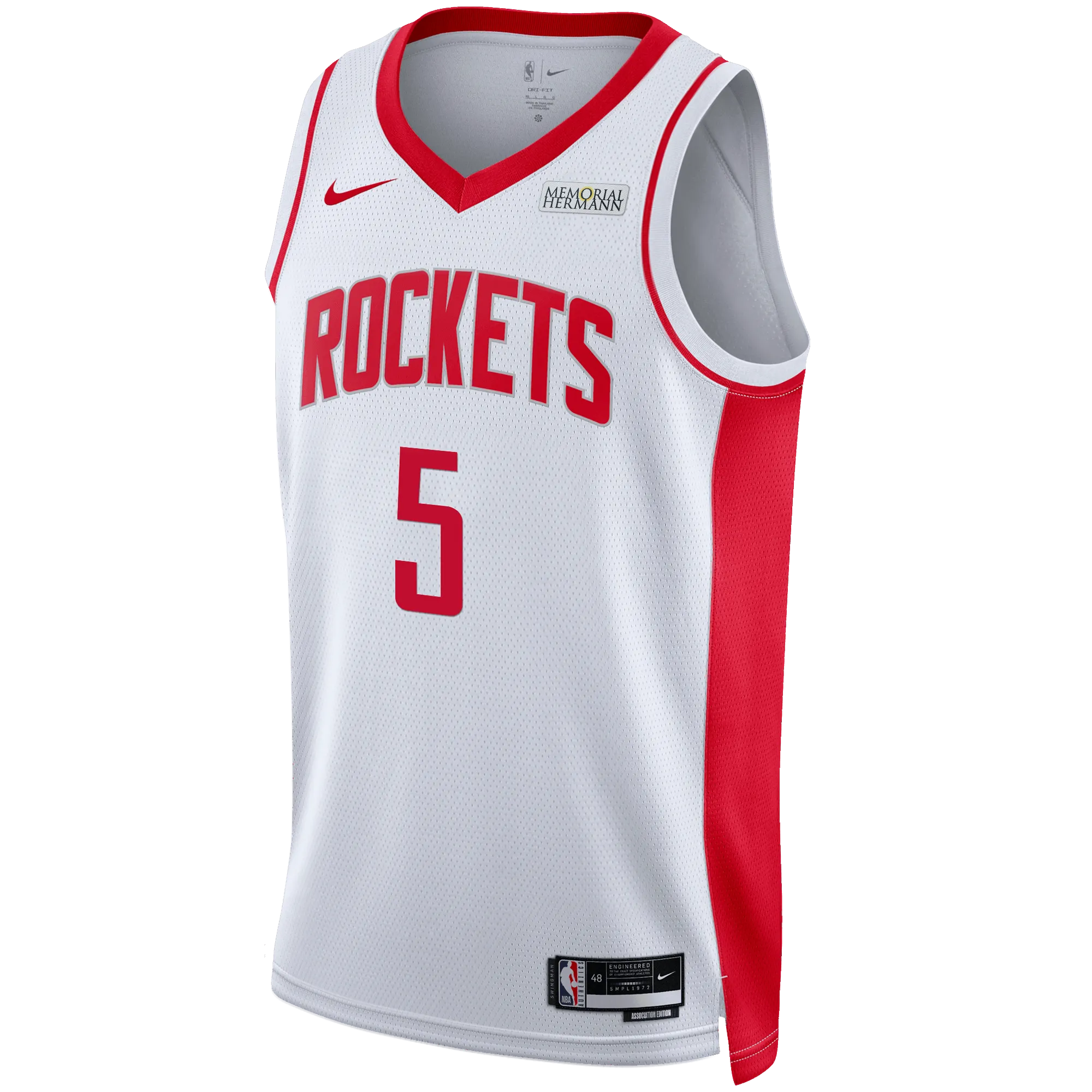 Men's Houston Rockets Nike Fred VanVleet Association Edition Swingman Jersey