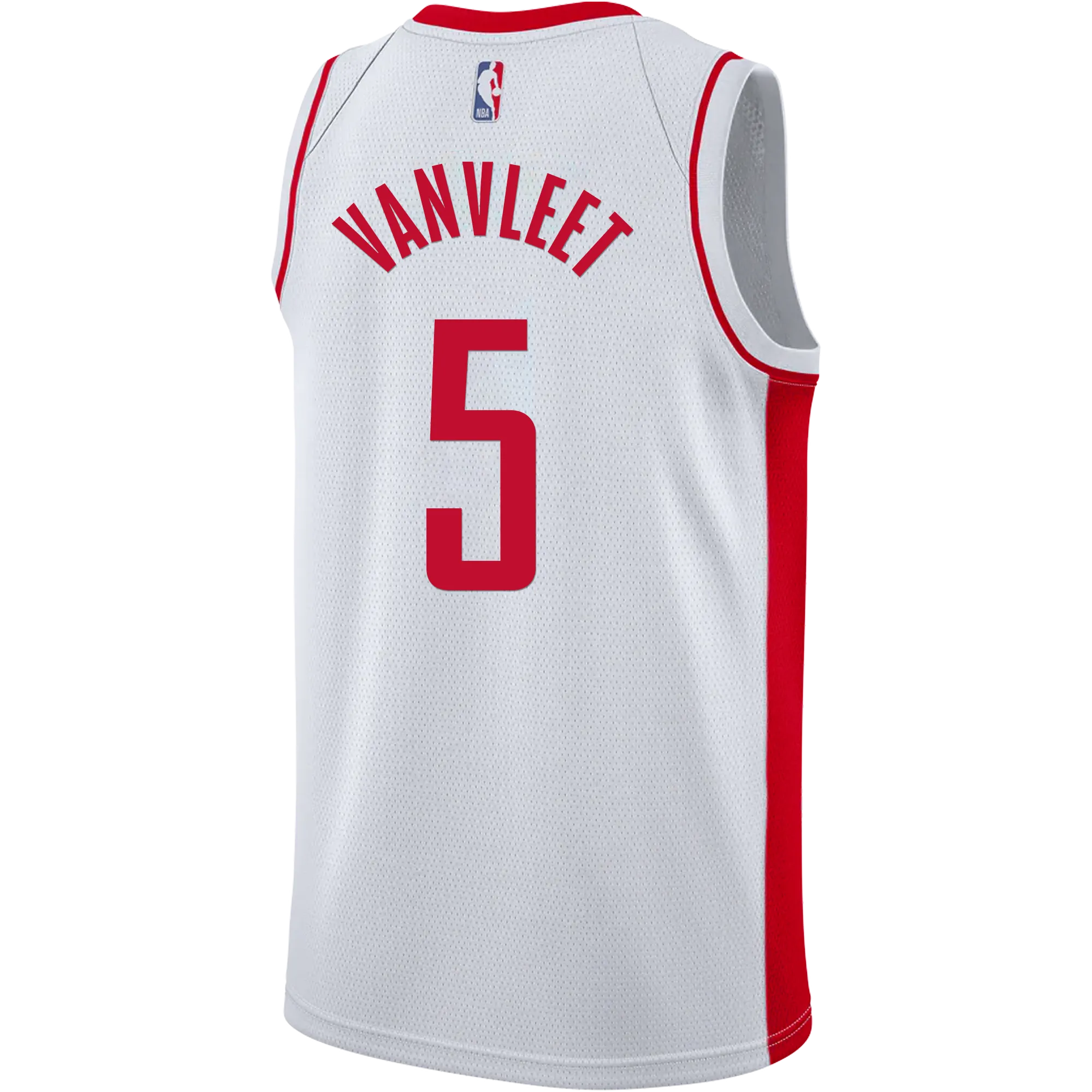 Men's Houston Rockets Nike Fred VanVleet Association Edition Swingman Jersey