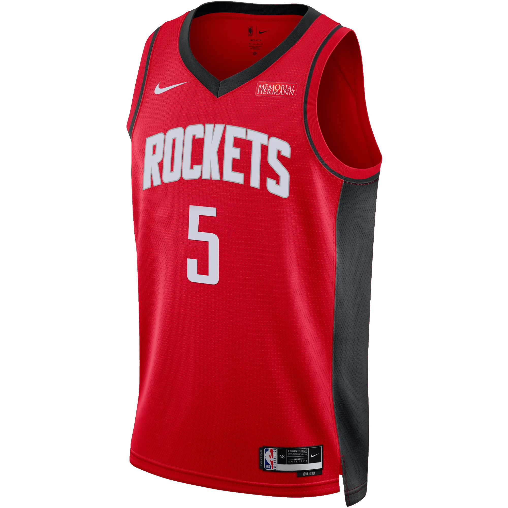 Men's Houston Rockets Nike Fred VanVleet Icon Edition Swingman Jersey