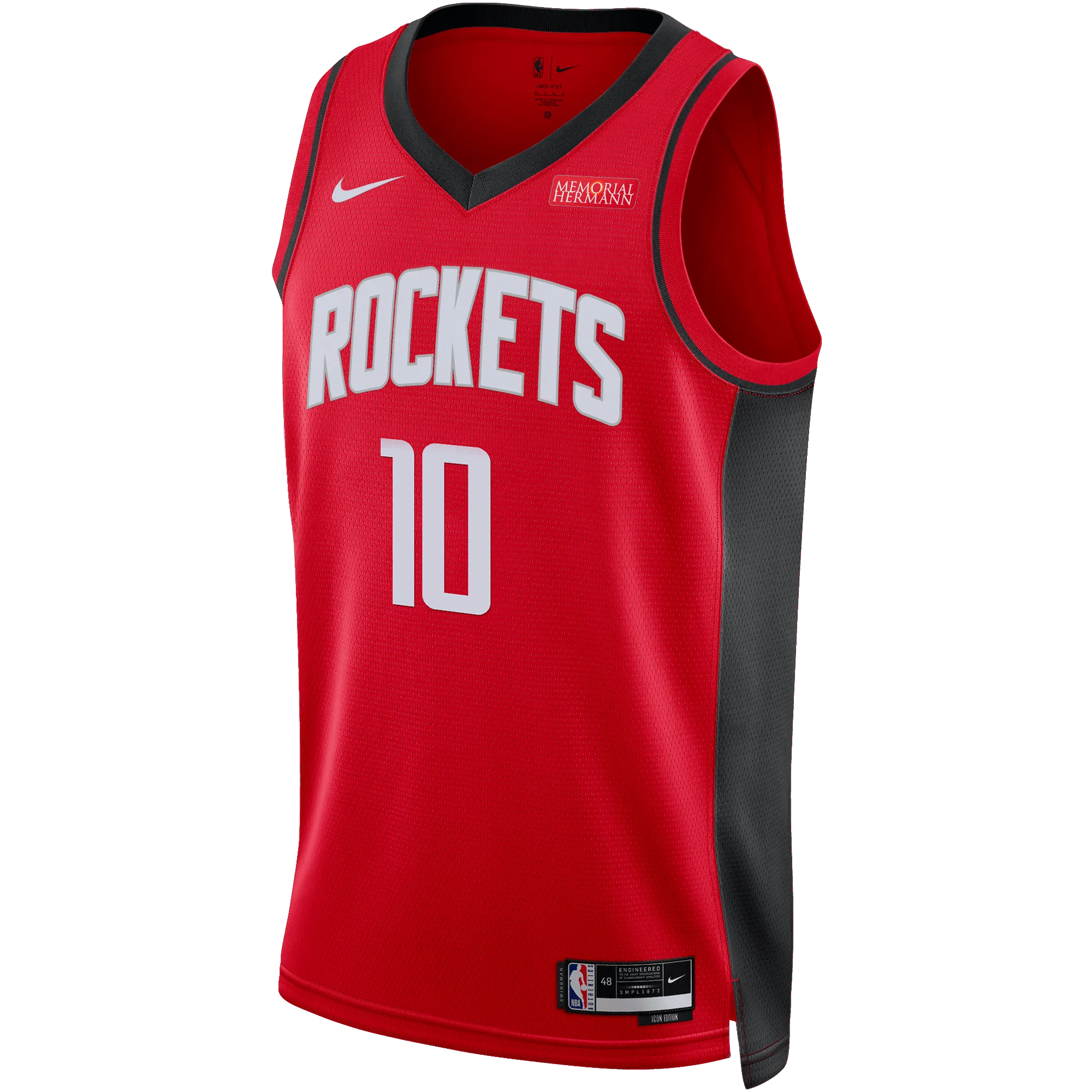 Men's Houston Rockets Nike Jabari Smith Jr. Icon Edition Swingman Jersey