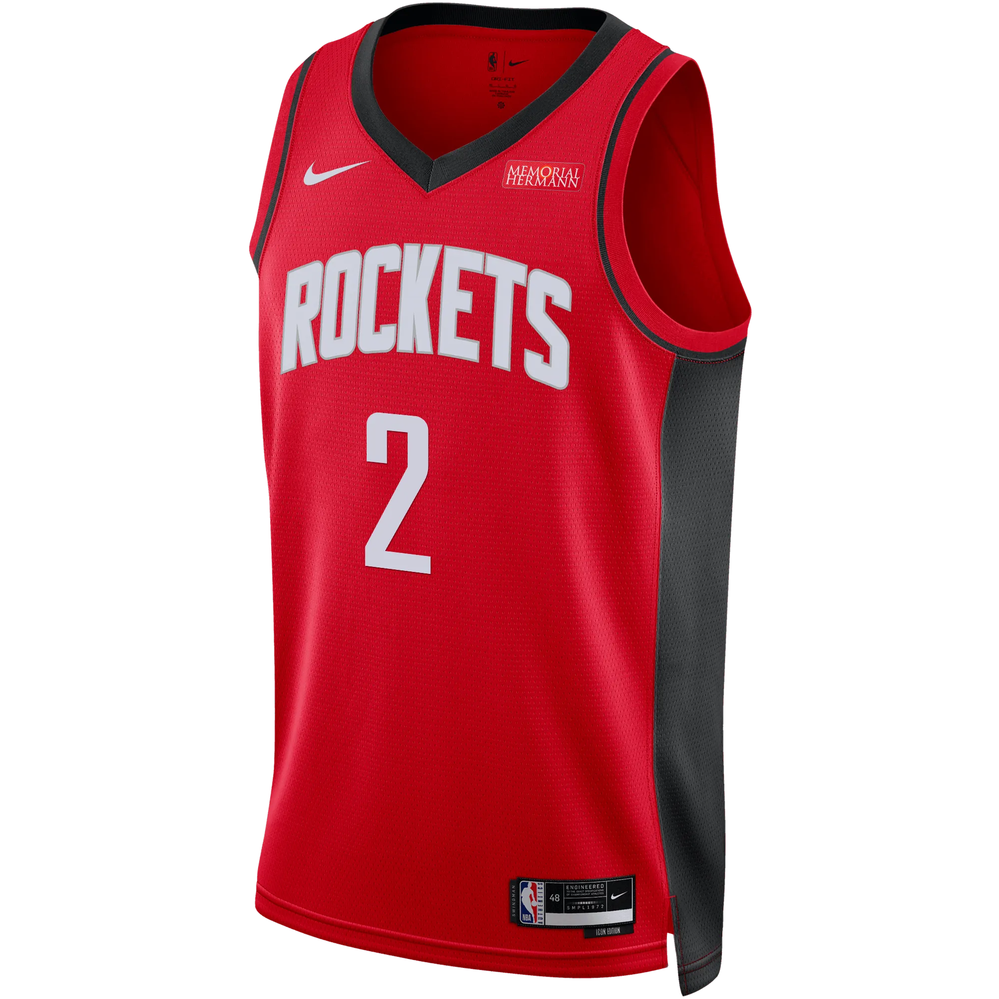 Men's Houston Rockets Nike Jock Landale Icon Edition Swingman Jersey
