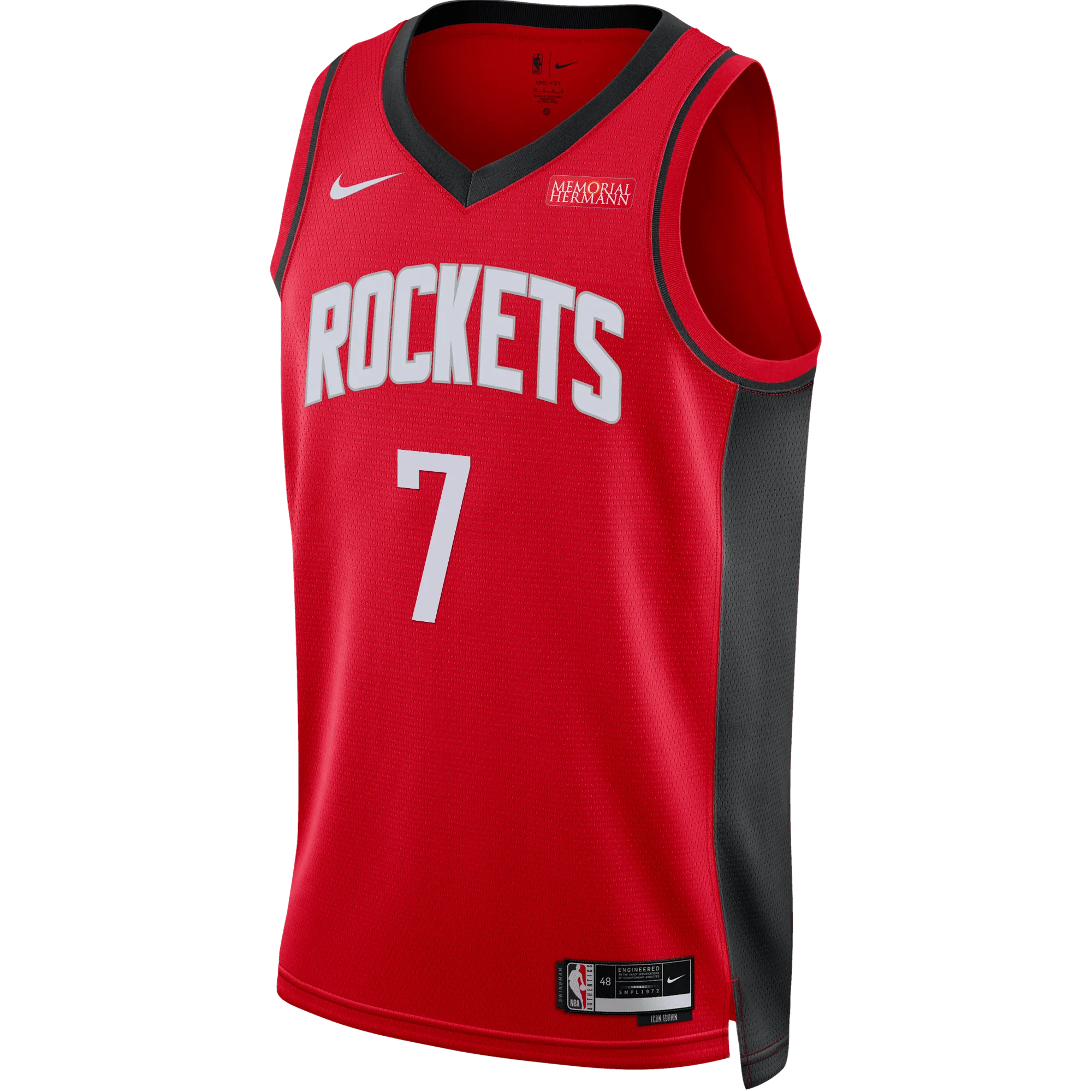 Men's Houston Rockets Nike Kevin Durant Icon Edition Swingman Jersey