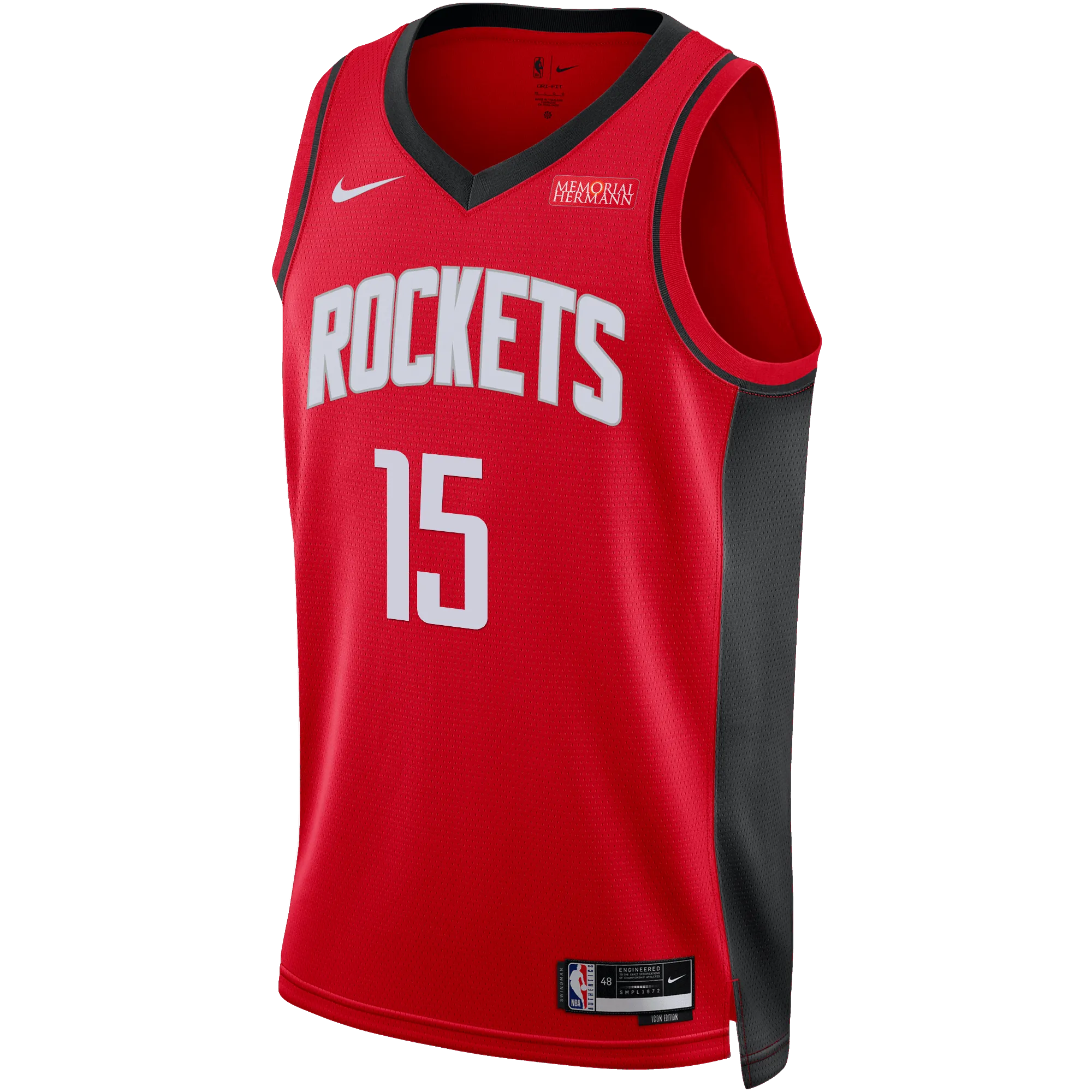 Men's Houston Rockets Nike Reed Sheppard Icon Edition Swingman Jersey