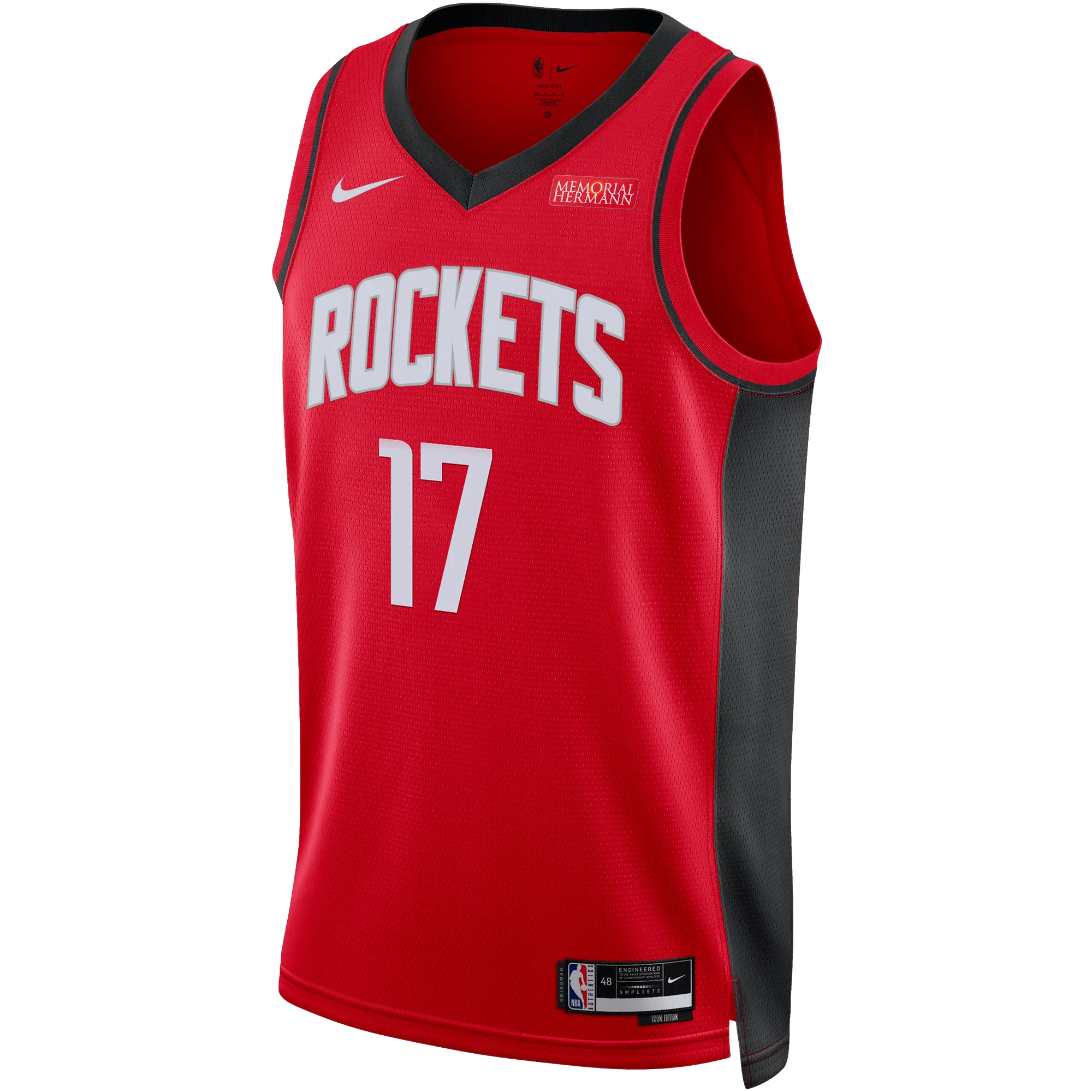 Men's Houston Rockets Nike Tari Eason Icon Edition Swingman Jersey
