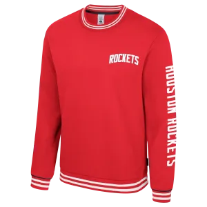 Men's Houston Rockets Stadium Essentials Halftime Crewneck Sweatshirt
