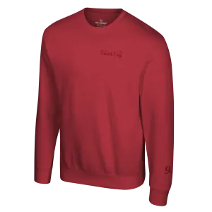 Men's Houston Rockets Summit Collection Don't Underestimate Red Crewneck Sweatshirt