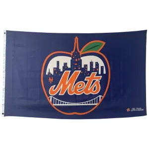 METS APPLE | Flag (Blue)