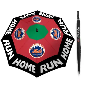 Mets Home Run Apple | 62" WindSheer Lite Umbrella
