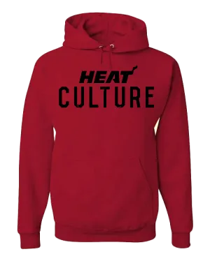 Miami HEAT Culture: Blood Red Hoodie