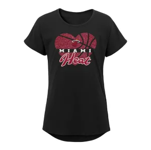 Miami HEAT Girls Love Basketball Tee