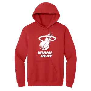 Miami HEAT Logo Red Hoodie