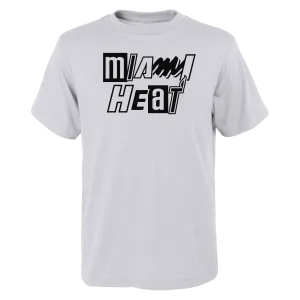 Miami HEAT Mashup Youth White Tee