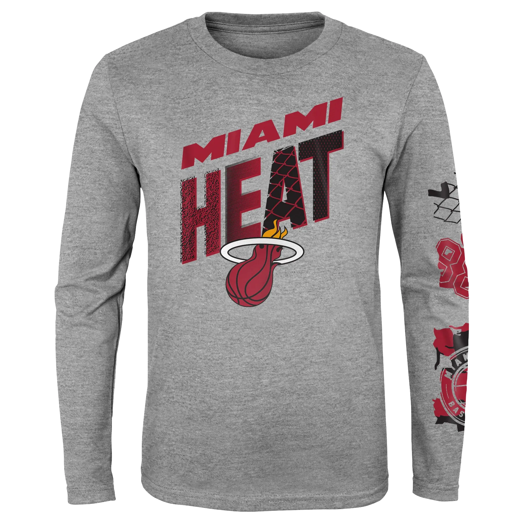 Miami HEAT Parks Wreck Long Sleeve Youth Tee