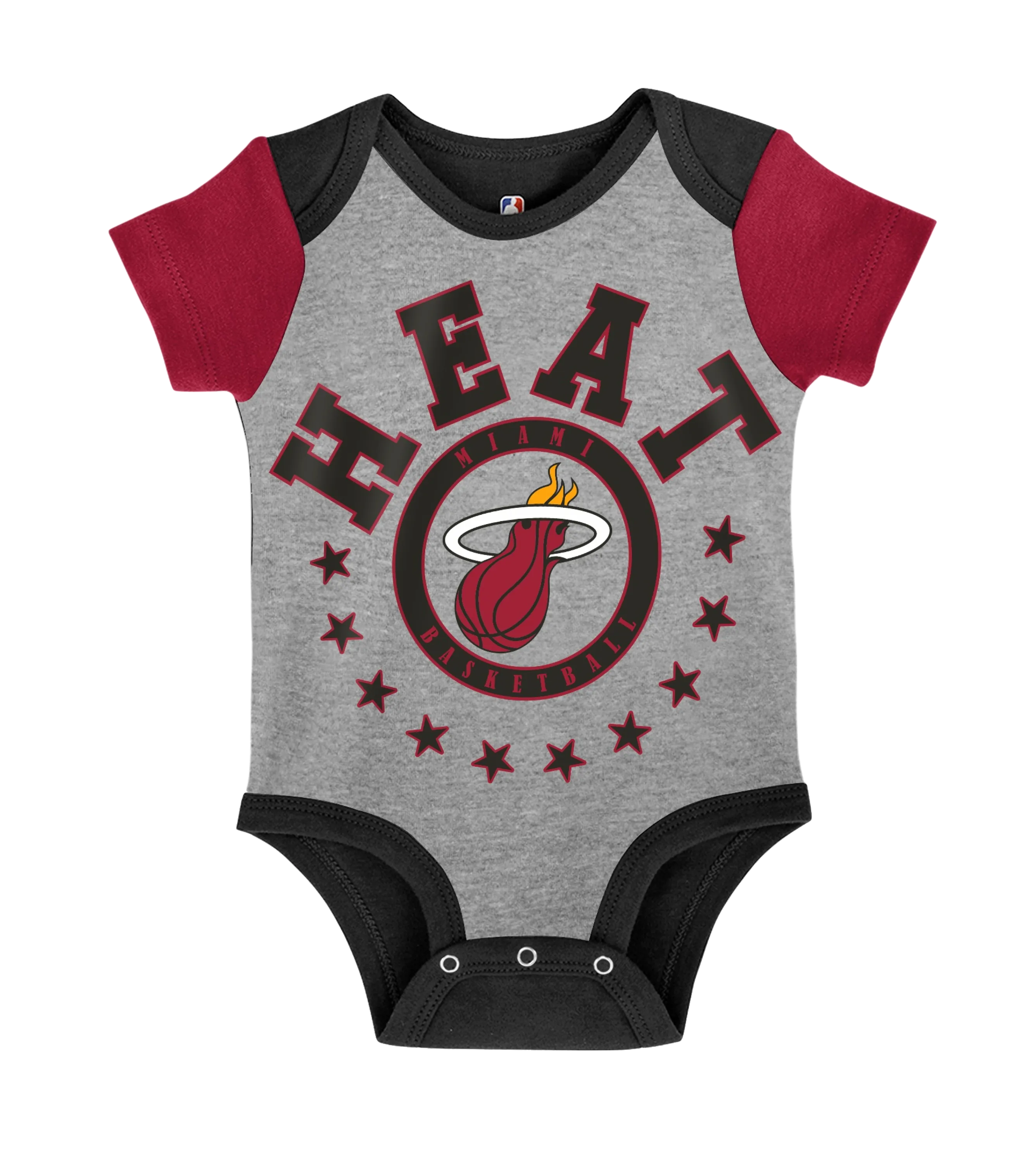 Miami HEAT Scoring Infant Creeper/Bib/Bootie Set