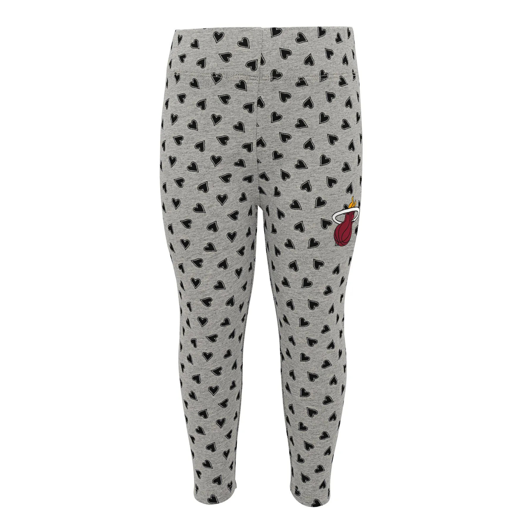 Miami HEAT Toddler Girls Sweet Heart Pant Set