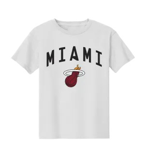 Miami HEAT Youth White Tee