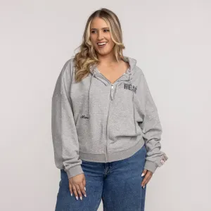 Mitchell & Ness Miami HEAT Cropped Women's Jacket