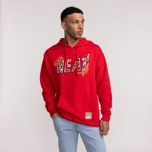 Mitchell & Ness Miami HEAT Game Day Pattern Hoodie