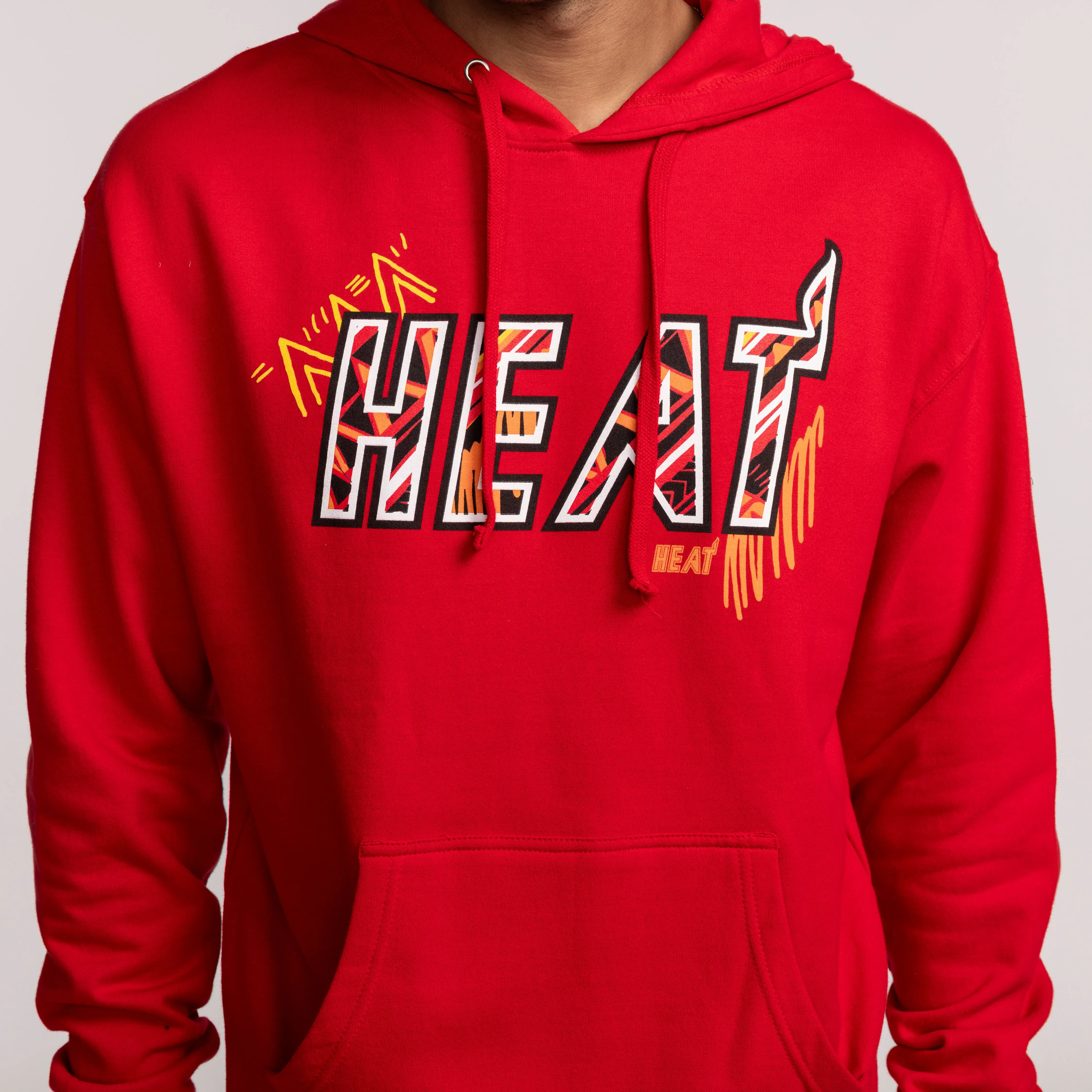 Mitchell & Ness Miami HEAT Game Day Pattern Hoodie