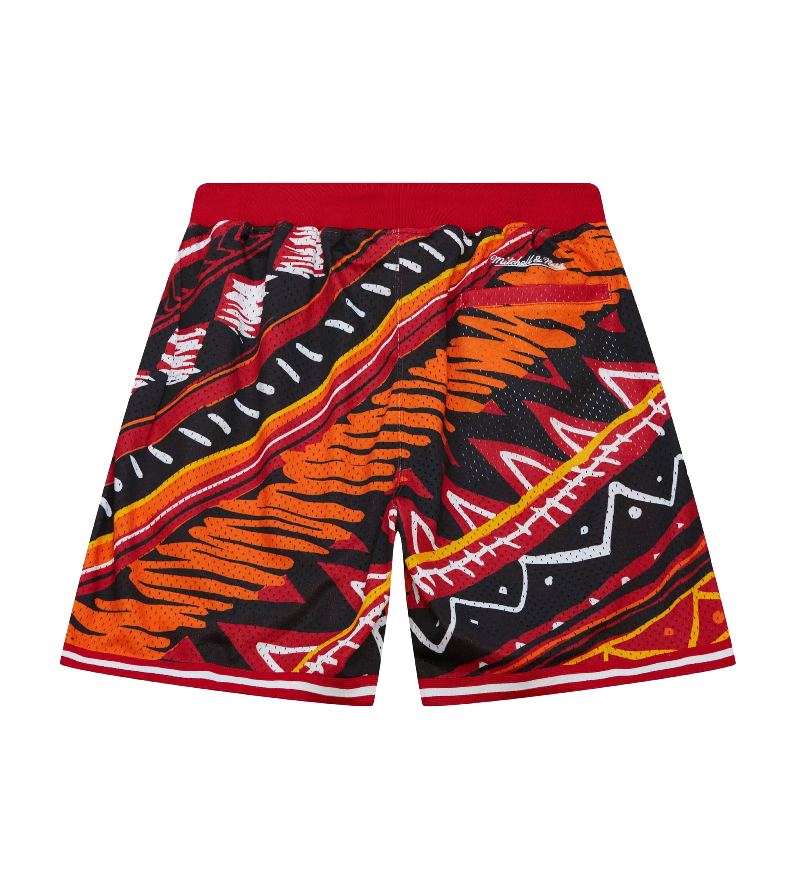 Mitchell & Ness Miami HEAT Game Day Pattern Shorts