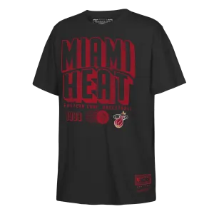 Mitchell & Ness Miami HEAT Grandstand Youth Tee