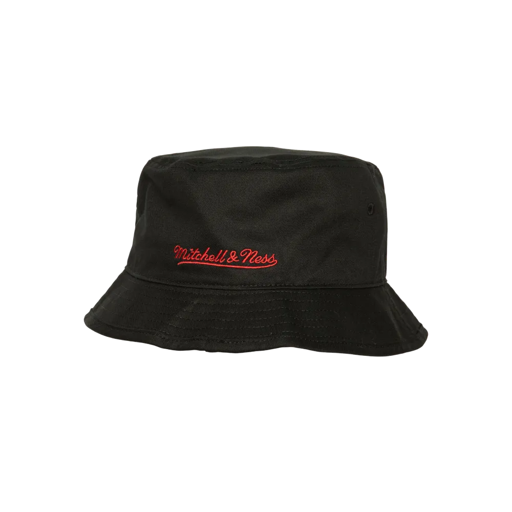 Mitchell & Ness Miami HEAT Logolap Bucket Hat