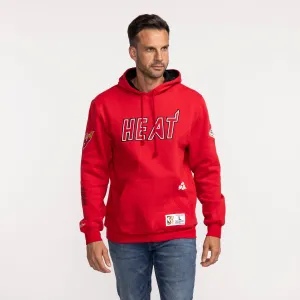 Mitchell and Ness Miami HEAT Origins Fleece Hoodie