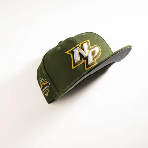 NASHVILLE PREDATORS RIFLE GREEN 59FIFTY FITTED HAT