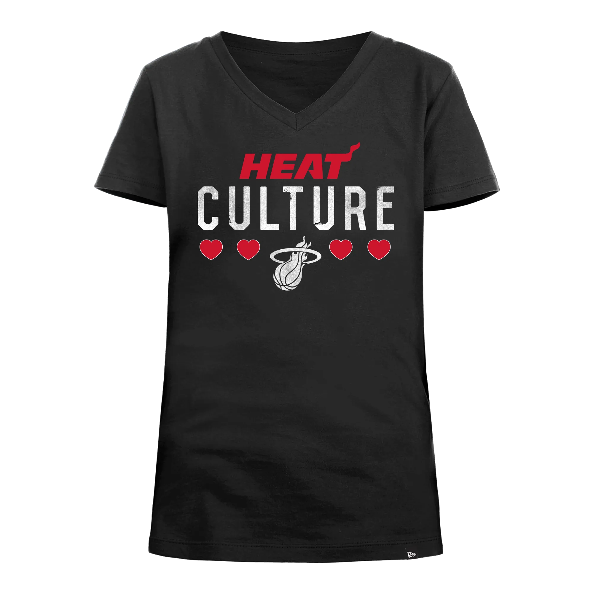 New Era HEAT Culture Girls Heart Tee