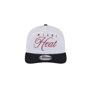 New Era Miami HEAT 2025 Draft Golfer Hat