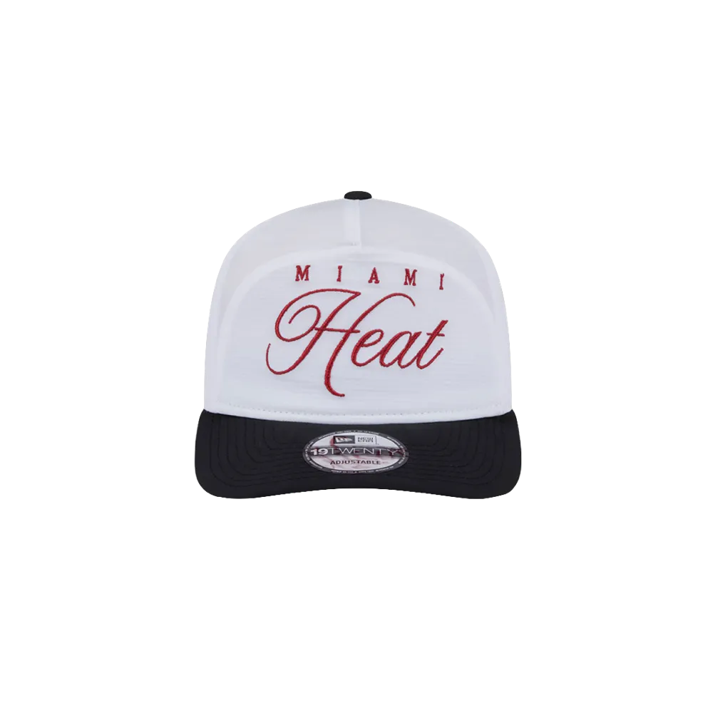 New Era Miami HEAT 2025 Draft Golfer Hat