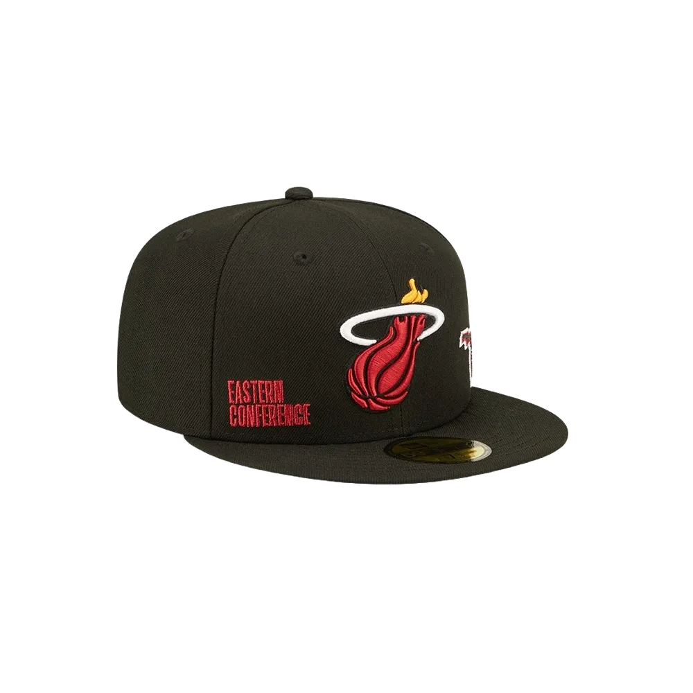 New Era Miami HEAT Identity Fitted Hat