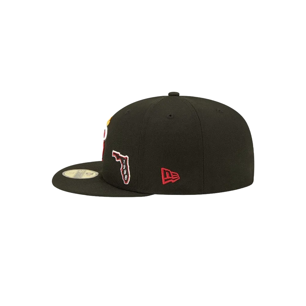 New Era Miami HEAT Identity Fitted Hat