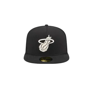 New Era Miami HEAT Logo Fitted Hat