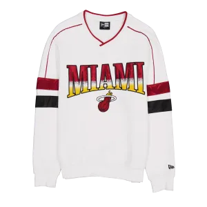 New Era Miami HEAT Satin Crewneck