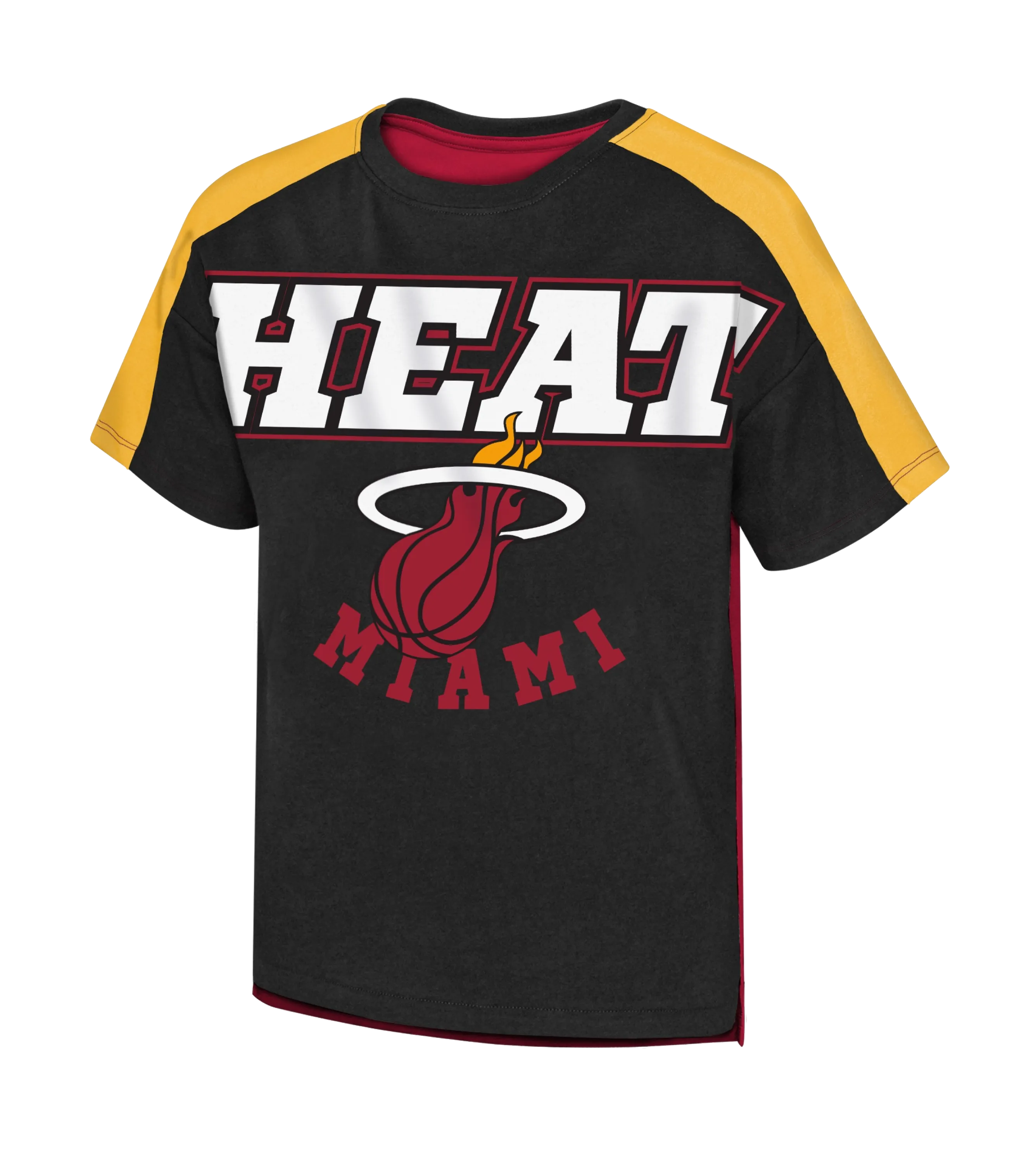 New Era Miami HEAT Squared Up Girls Tee