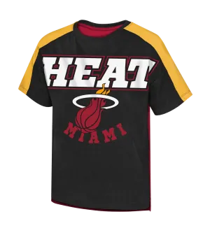 New Era Miami HEAT Squared Up Girls Tee