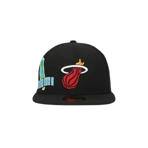 New Era Miami HEAT Stateview Fitted Hat