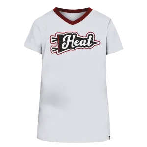 New Era Miami HEAT Sticker Girls Tee
