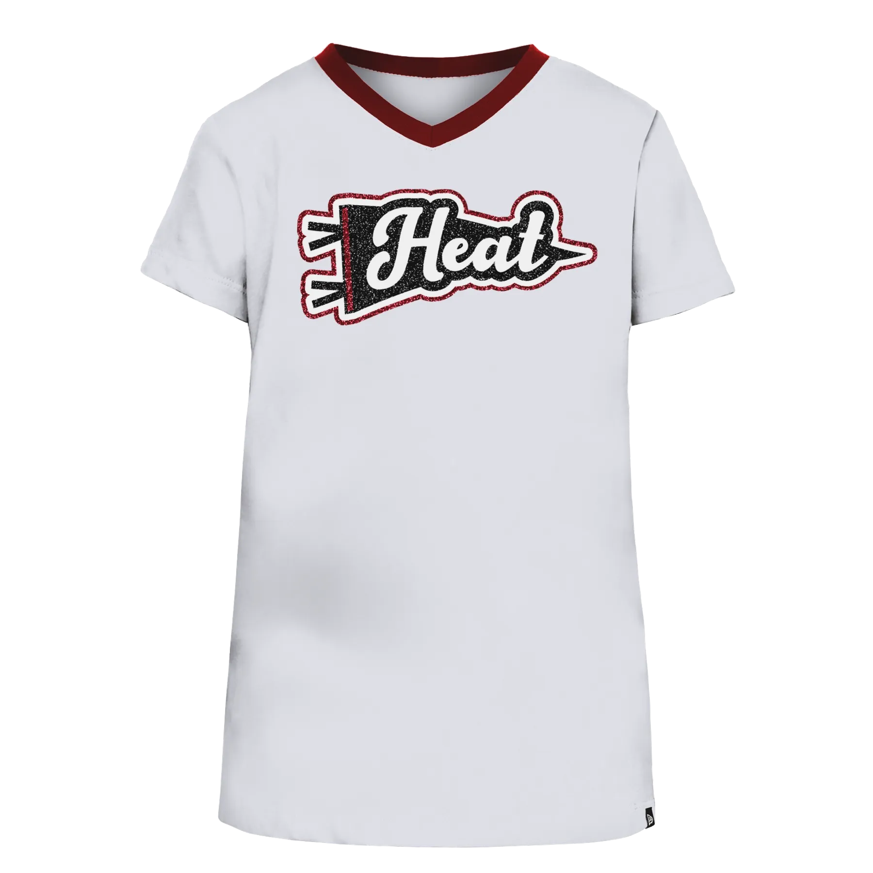 New Era Miami HEAT Sticker Girls Tee
